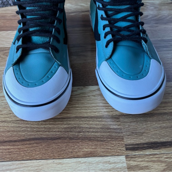 Vans High-Top Sneakers - Teal and Black - Picture 14 of 15